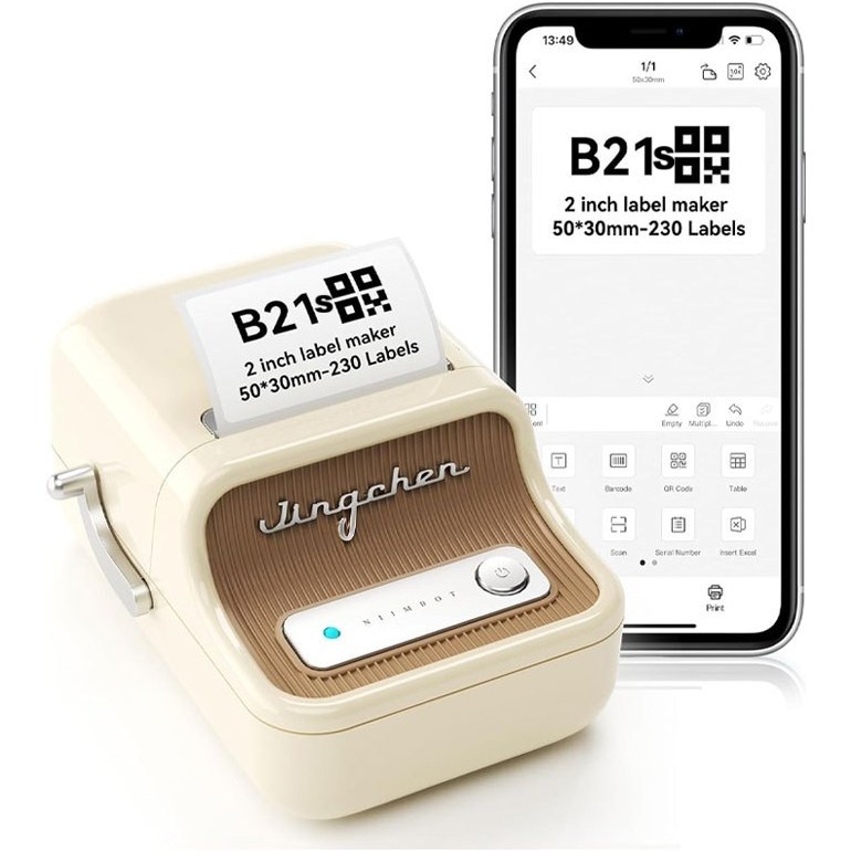 پرینتر لیبل قابل حمل نییمبات مدل B21S | Niimbot B21S Label Printer پرینتر لیبل قابل حمل نییمبات مدل B21S | Niimbot B21S Label Printer